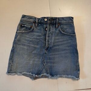 AGOLDE JEAN SKIRT